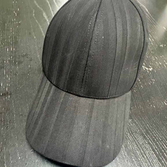 unisex Paul Smith Black Shadow Stripe Cap - Picture 3 of 8